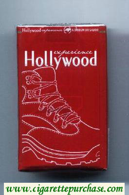 Hollywood Experience Pack Original Blend Authentic Taste cigarettes soft box