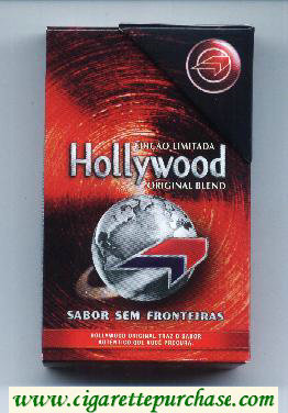 Hollywood Sabor Sem Fronteiras Original Blend cigarettes soft box