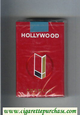 Hollywood Premium American Blend cigarettes soft box