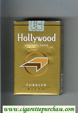 Hollywood Oriental Taste Turkish Blend cigarettes soft box