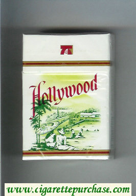 Hollywood cigarettes hard box