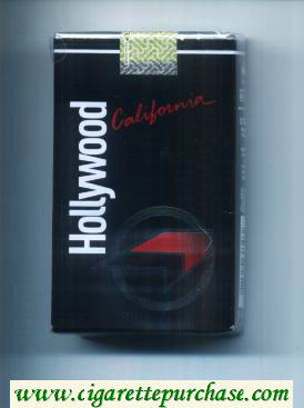 Hollywood California cigarettes soft box