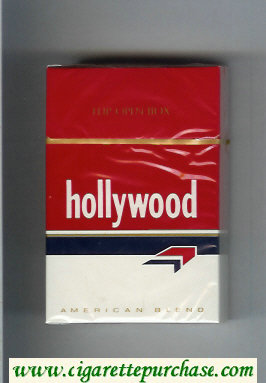 Hollywood cigarettes American Blend hard box