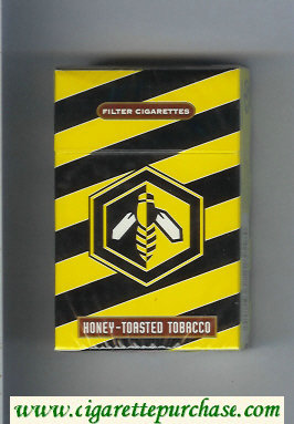 Honey-Toasted Tobacco cigarettes hard box
