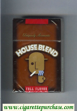 House Blend Full Flavor cigarettes hard box
