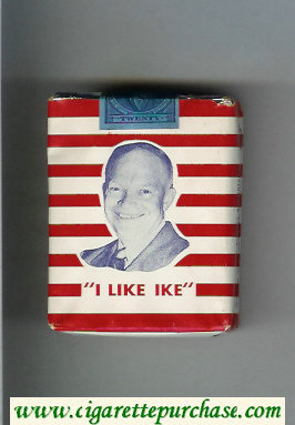 I Like Ike cigarettes soft box