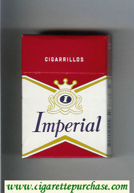 Imperial Cigarrillos cigarettes hard box