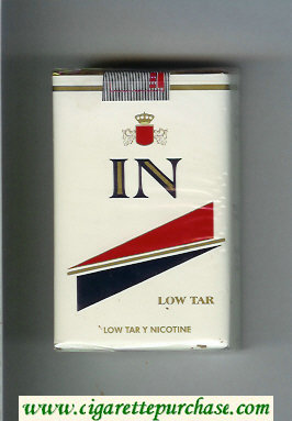 In Low Tar cigarettes soft box