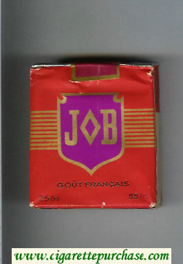 JOB Gout Francais red cigarettes soft box