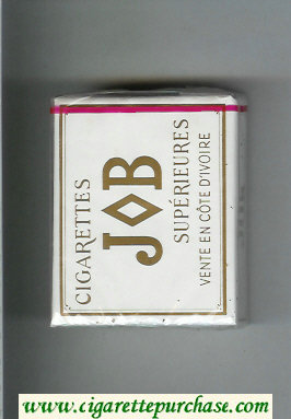 JOB Superieures white cigarettes soft box