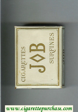JOB Surfines white cigarettes soft box