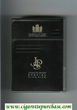 John Player Special King Size cigarettes hard box