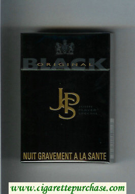 John Player Special Original black cigarettes hard box