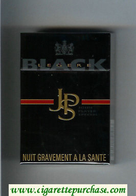 John Player Special Legere black cigarettes hard box