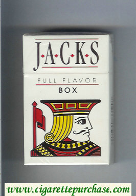 Jacks Full Flavor Box cigarettes hard box