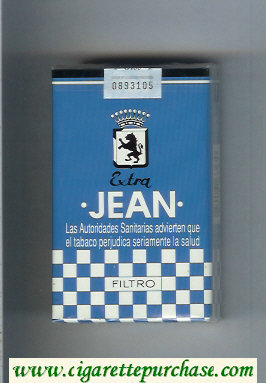 Jean Extra blue Filtro cigarettes soft box