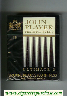 John Player Premium Blend Ultimate 2 35s cigarettes hard box