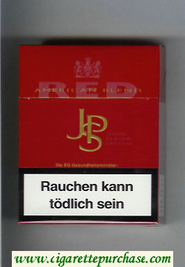 John Player Special Red American Blend red 24s cigarettes hard box