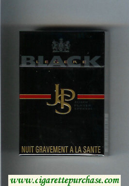 John Player Special Black Legere black cigarettes hard box