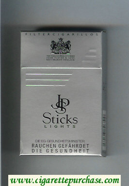 John Player Special Sticks Lights grey cigarettes hard box