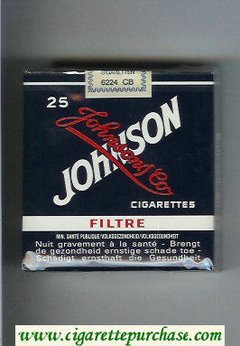 Johnson Filtre 25s cigarettes soft box