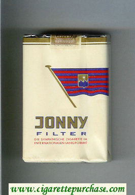 Jonny Filter white cigarettes soft box