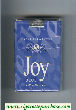 Joy Blue Filtro Branco blue cigarettes soft box