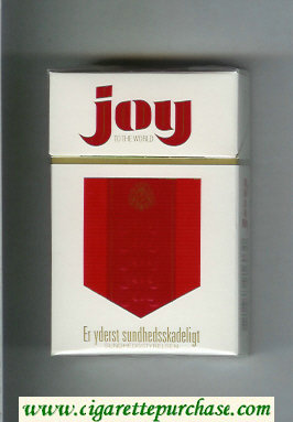 Joy To The World cigarettes hard box