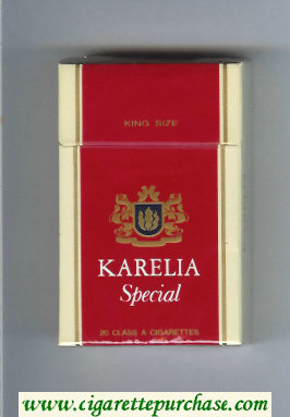 Karelia Special cigarettes hard box