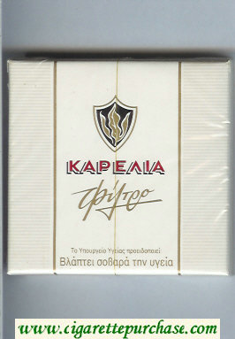 Karelia T Filtro T cigarettes wide flat hard box