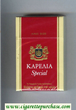 Karelia T Special cigarettes hard box