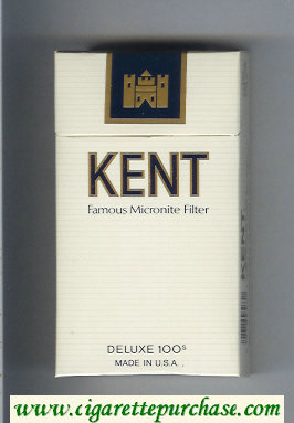 Kent Famous Micronite Filter 100s cigarettes hard box