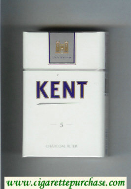 Kent USA Blend 5 Charcoal Filter cigarettes hard box