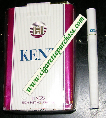 Kent Kings cigarettes soft box