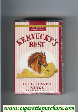 Kentucky's Best Full Flavor Kings cigarettes soft box