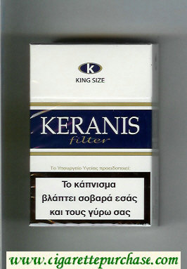 Keranis Filter King Size cigarettes hard box