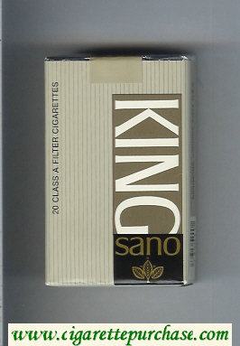 King Sano cigarettes soft box