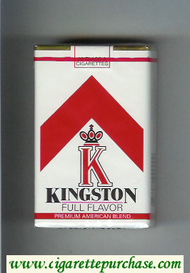 Kingston K Full Flavor cigarettes soft box