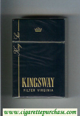 Kingsway cigarettes hard box