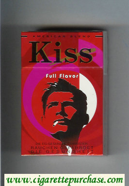 Kiss West Full Flavor hard box cigarettes
