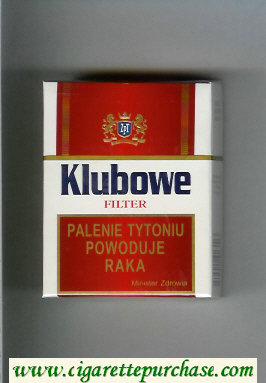 Klubowe Filter cigarettes hard box