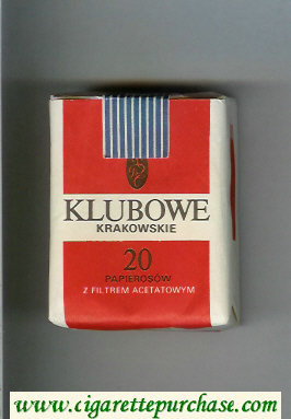 Klubowe Krakowskie soft box cigarettes