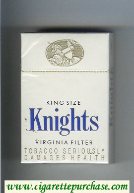 Knights Virginia Filter King Size cigarettes hard box