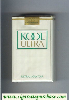 Kool Ultra cigarettes soft box