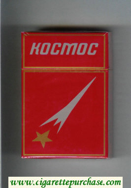 Kosmos T red cigarettes hard box