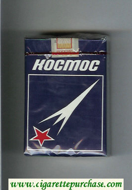 Kosmos T blue cigarettes soft box