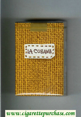 La Cubana cigarettes soft box