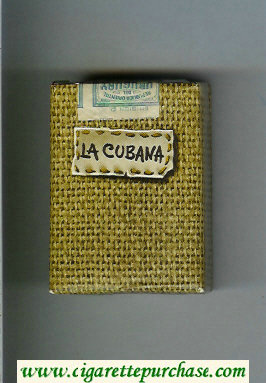 La Cubana soft box cigarettes