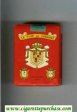 La Flor De Cabanas cigarettes soft box