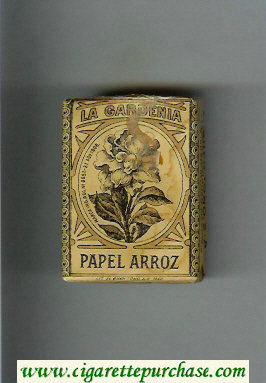 La Gardenia Papel Arroz cigarettes soft box